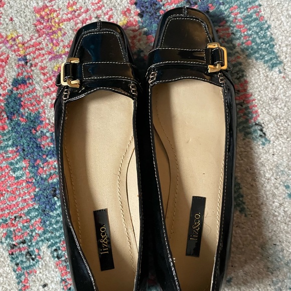 BRAND NEW BLACK Liz & Co. Loafers - Picture 1 of 3
